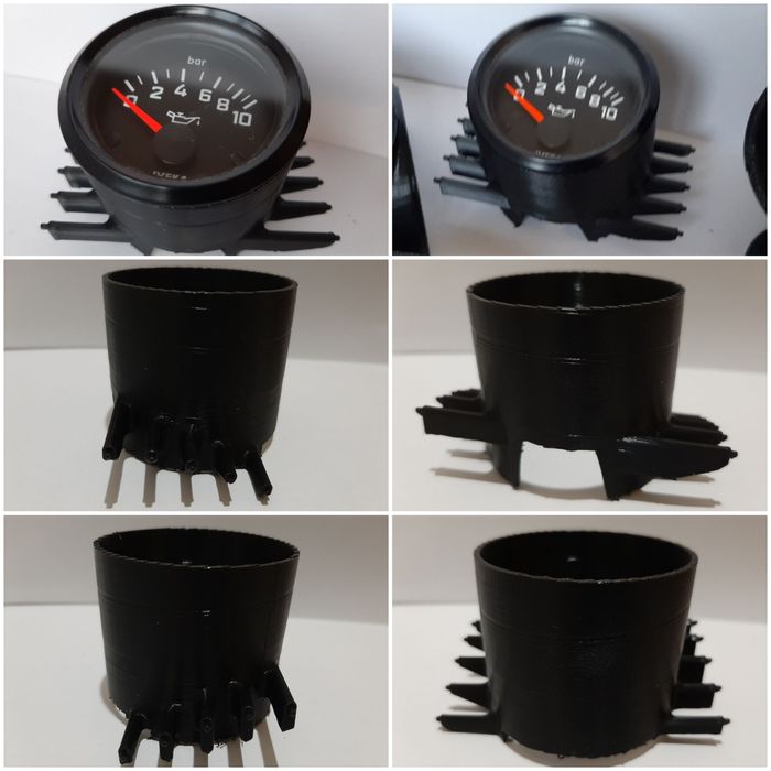 VW Golf 3 4 5 стойка за уред духалка boostmeter парно буустметър