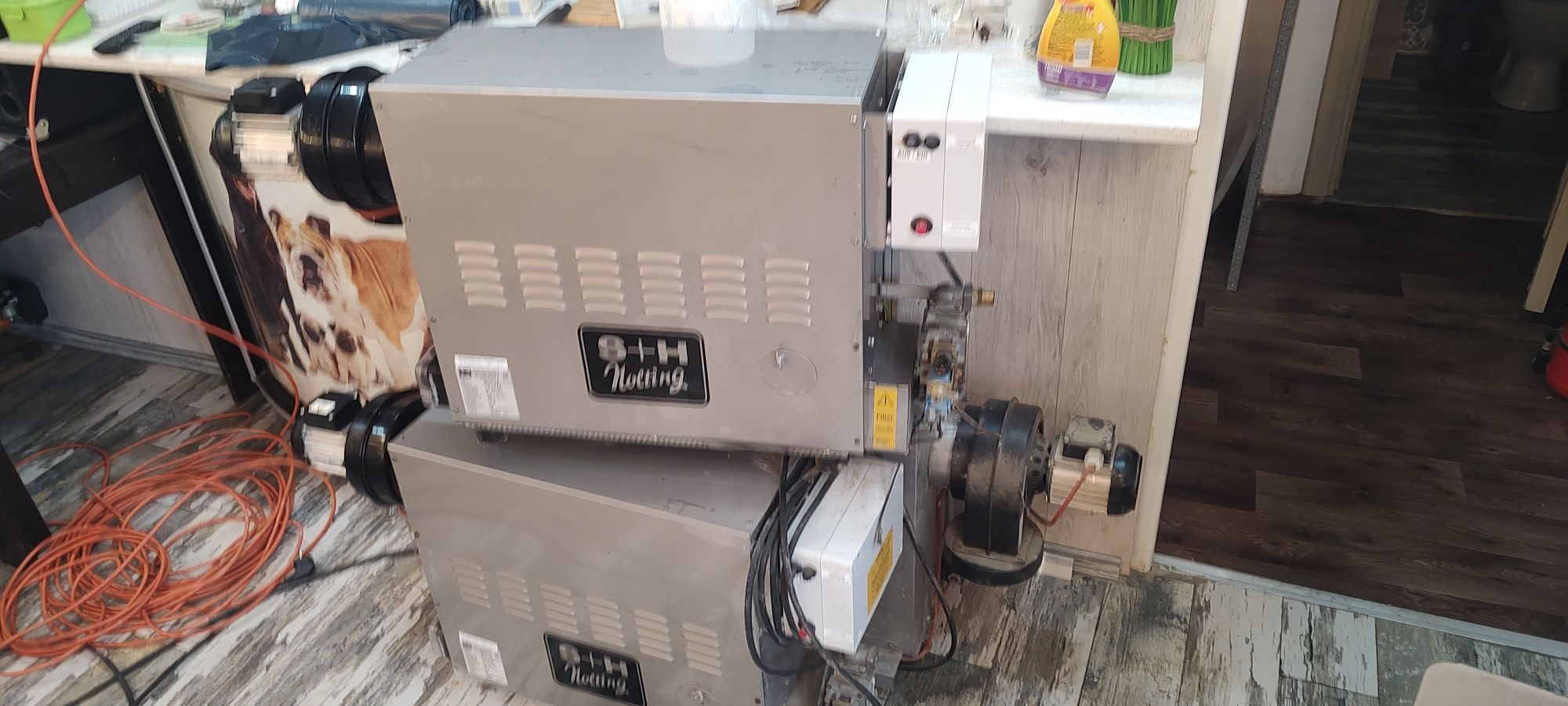 Convector gaz 15 kw suflantă căldură aeroterma