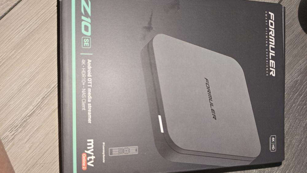 FORMULER Z10 SE 4K Android OTT media streamer I 4K · HDR · NAS Client