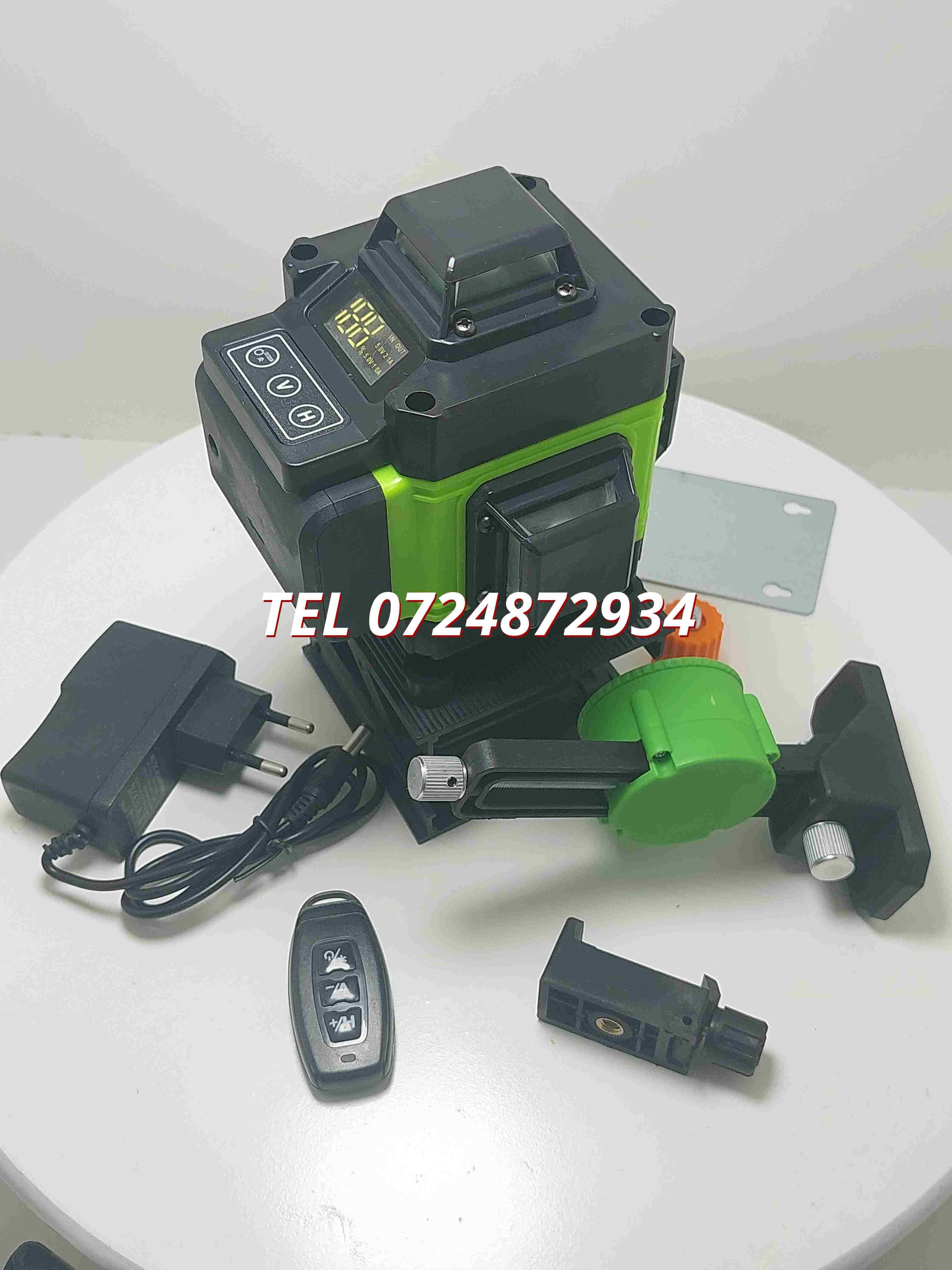 Superoferta Auto Nivela Laser Laser Verde 4d 16 Linii Cu Telecomanda