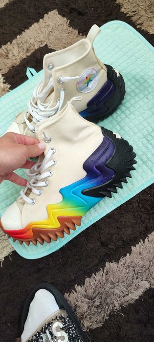Дамски кецове Converse Run Star Motion Platform High Pride