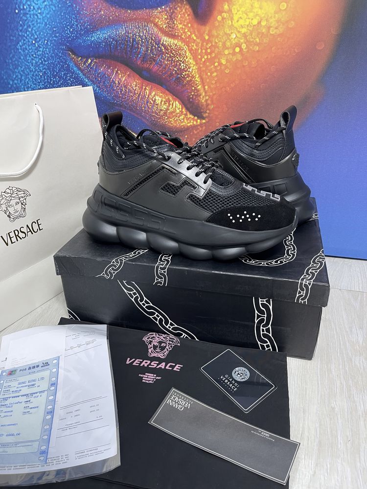 Adidasi Versace Chain Reaction Premium Full Box