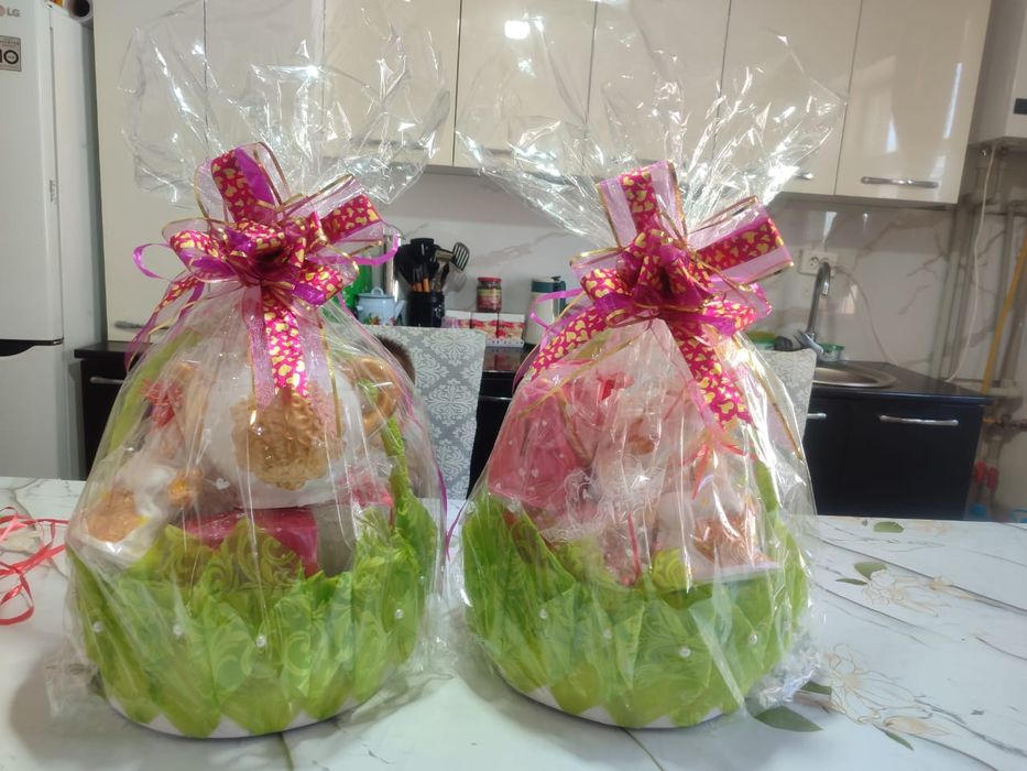 Тойбастар подарки цветы разные