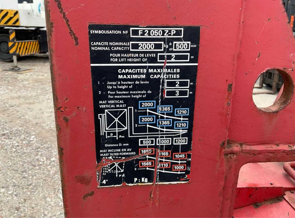 Stivuitor de teren Manitou MC 20