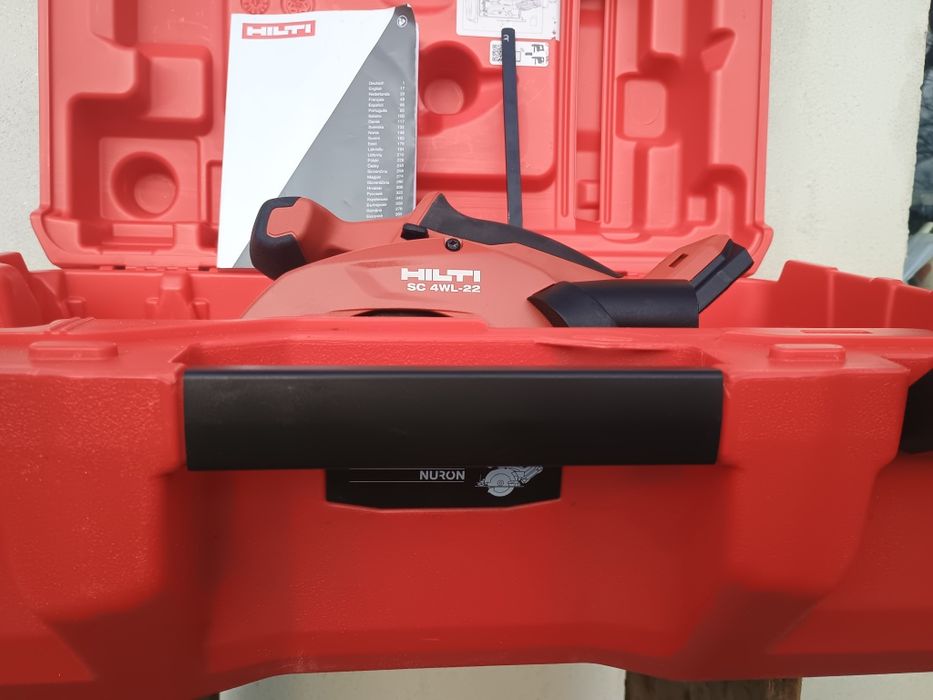 Circular hilti sc 4wl 22 nuron impecabila, la cutie