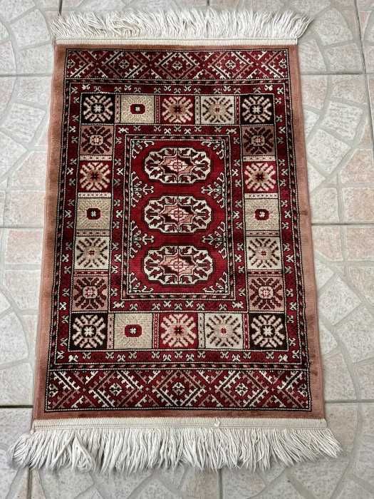 Superb covor persan-lană-matase-manual-Olanda