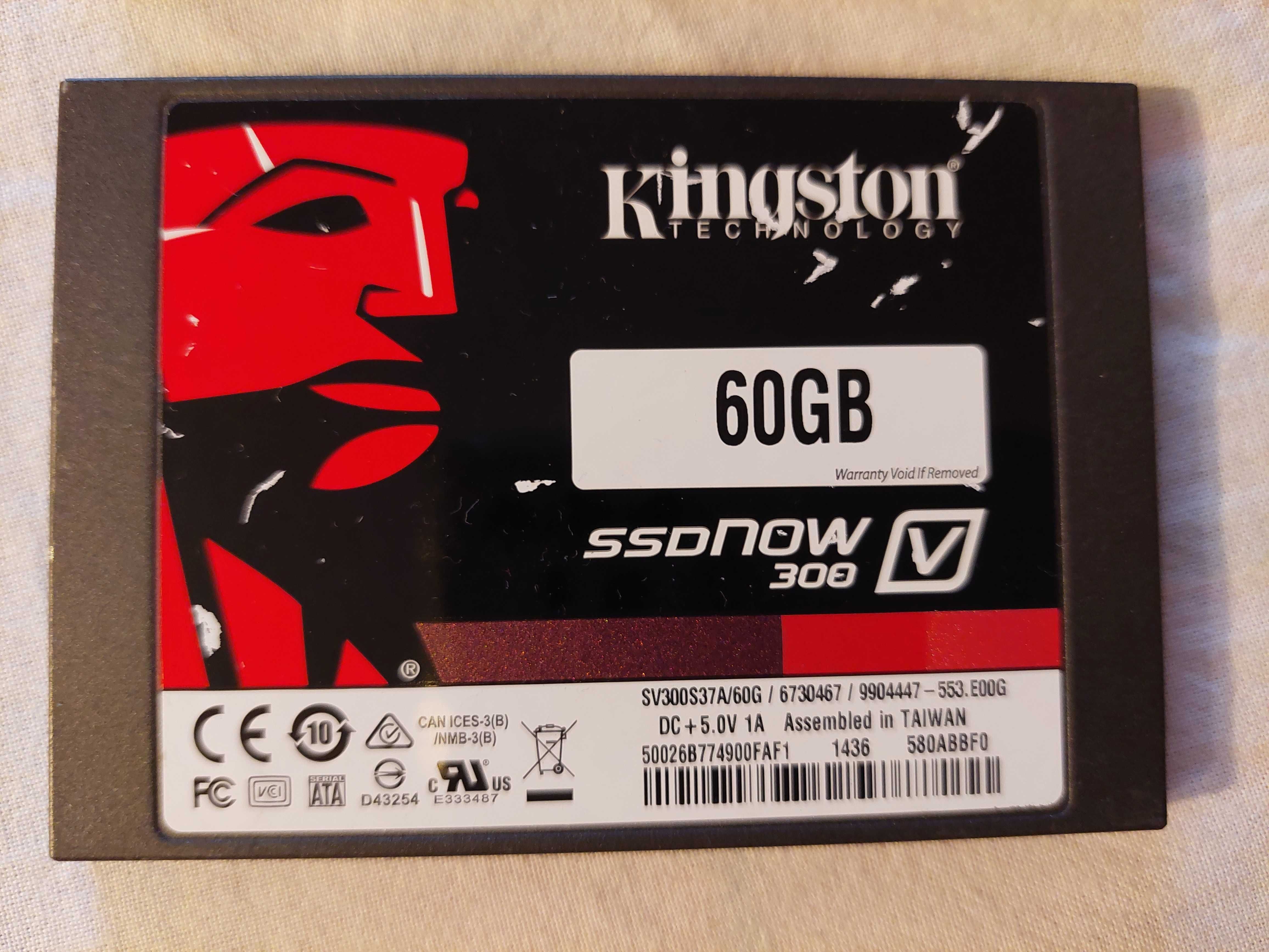 SSD Intel si Kingston, 60Gb