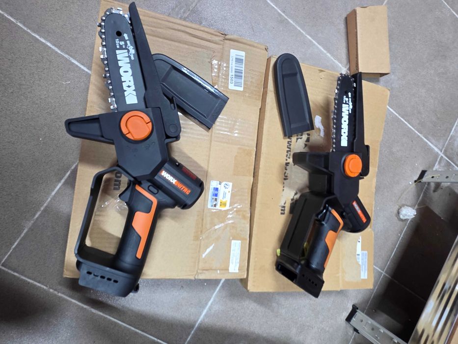 Mini fierăstrău cu bază de acumulator Worx Nitro WG325E.9 20V