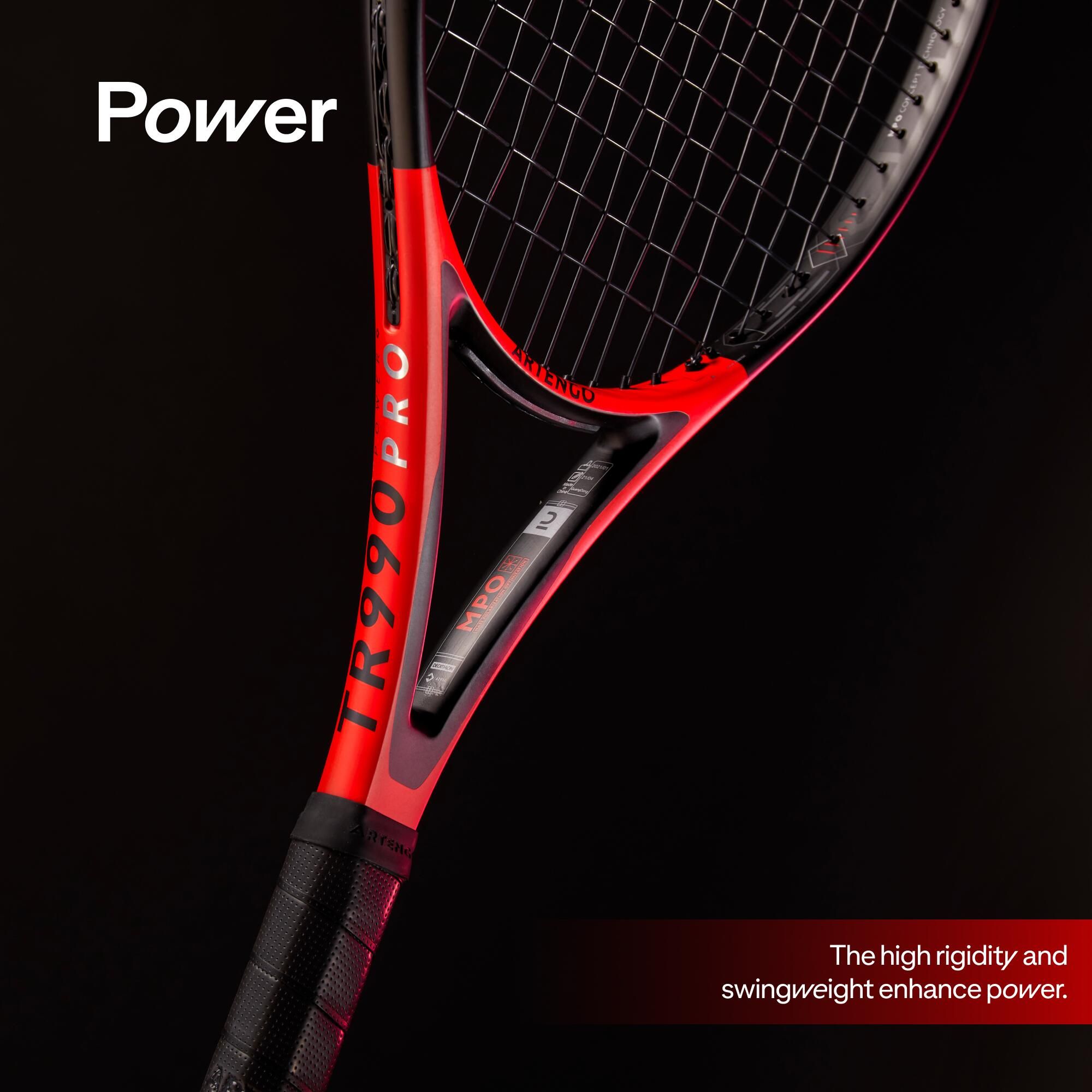 Rachetă Tenis Tr990 Power Pro 300g - produs resigilat (nou) Decathlon