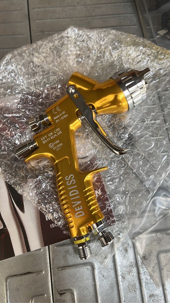 Pistol vopsit profesional auto lac sau vopsea diuza 1.3 nou devilbiss