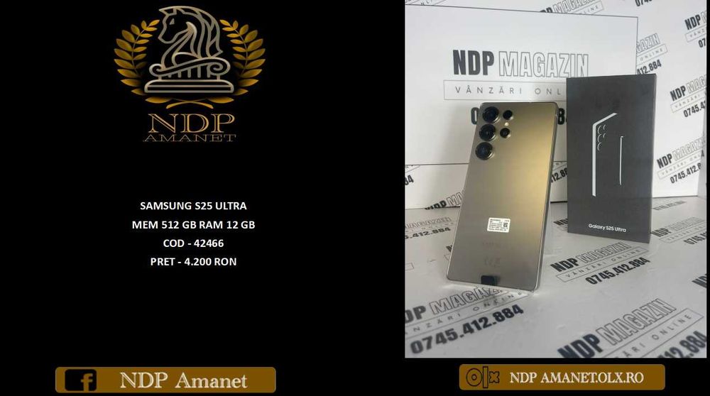NDP Amanet NON-STOP Bld.Iuliu Maniu 69 SAMSUNG S25 ULTRA (42466)