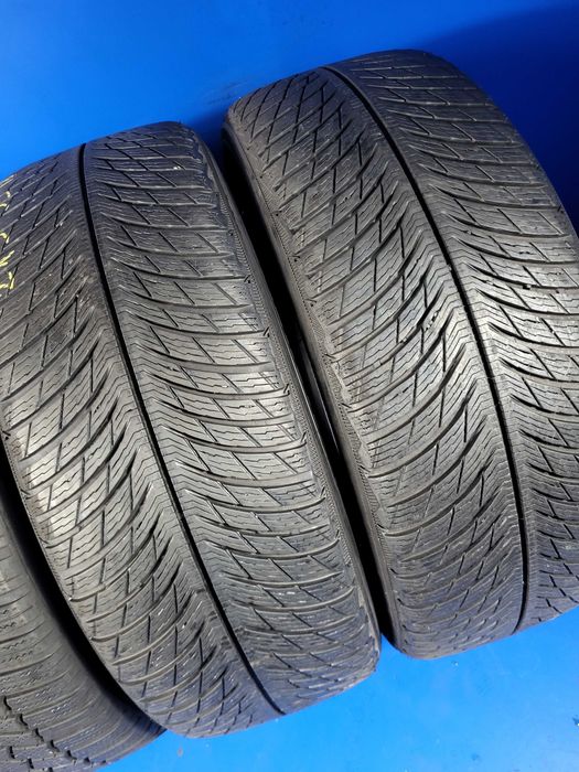 Vand 4 anvelope m+s 215 55 18 Michelin +Bridgestone foarte foarte bune