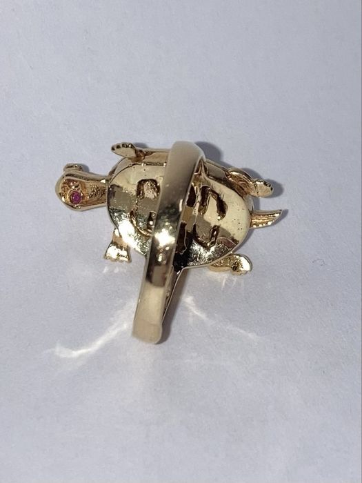 Inel aur 18kt.Turtle