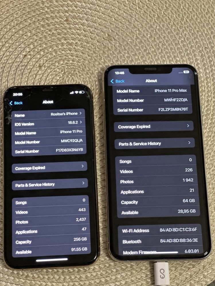 Iphone 11pro + 11 pro max