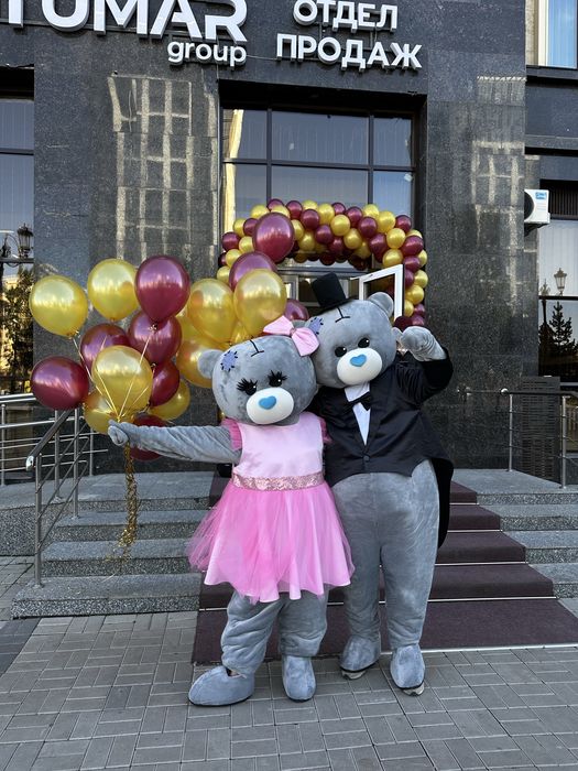 Поздрвления , ростовые мишки , кукла лол на выезд