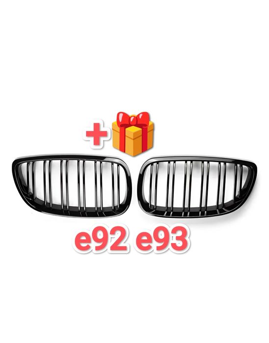 Нови с Високо Качество Гланцирани M3 бъбреци BMW E92 E93 Pre facelift