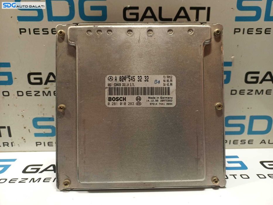 KIT Pornire ECU Calculator Motor Mercedes ML W163 2.7 CDI 1998 - 2005 Cod A0245453232 0281010283 1635452532 05371050 05047010 1635454032 [L1191] [L1192]