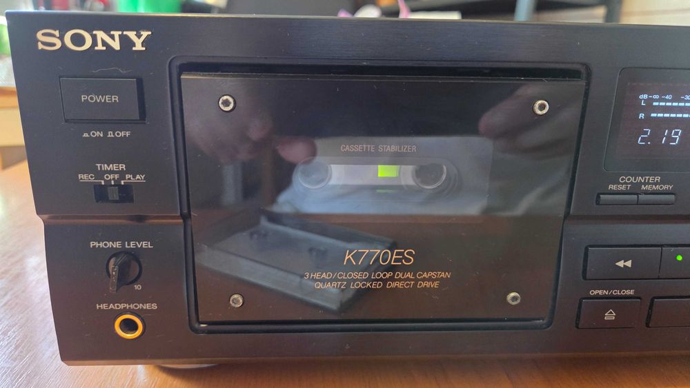 Sony TC-K 770 ES Casetofon deck 3 capete 3 motoare  extremely standard