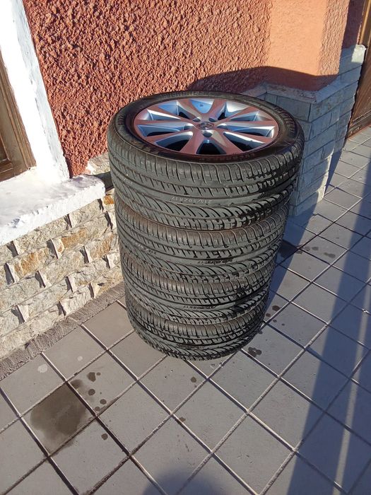 Джанти с гуми 5×114.3 17"