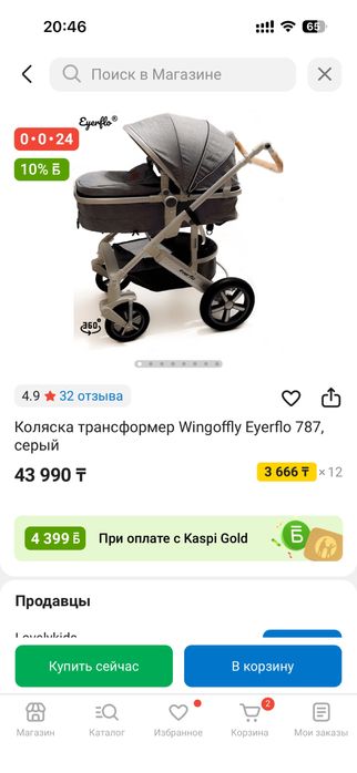 Коляска зимняя трансформер Wingoffly Eyerflo 787