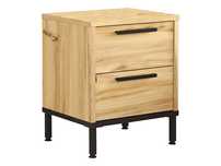 Нощно шкафче, Nako, Натурален, Пдч, 40х35.5х48.8см.