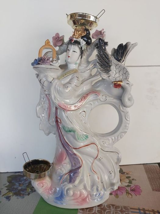 Vând veioză decorativă porțelan