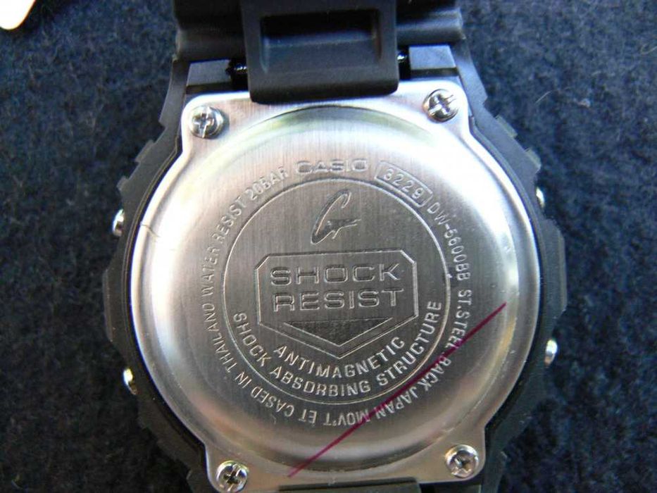Ceas Sport Casio G-SHOCK DW-5600BB All Black NOU 2025 Negru Mat !!