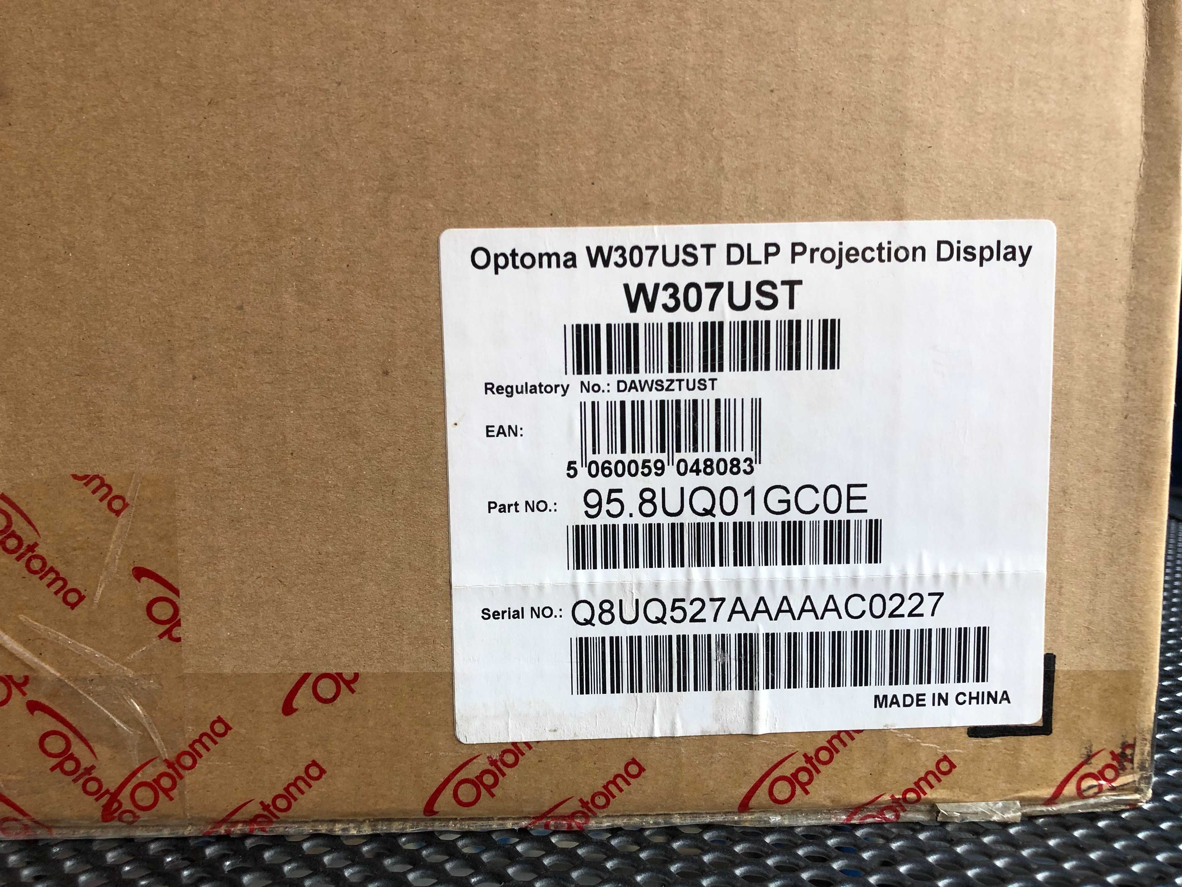 Proiector 3D Optoma W307UST - Nou