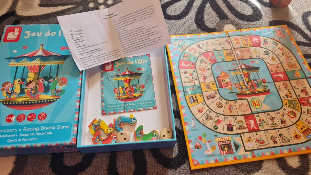 Детски карти за игра Djeco - Сардини и други