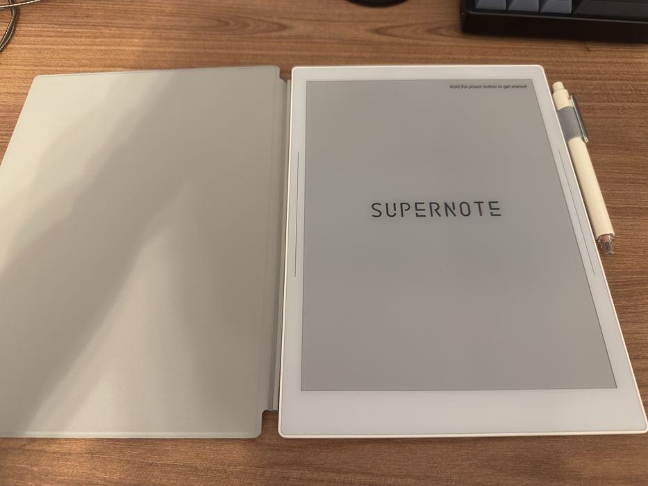 Tableta e-ink Supernote A5X2 Manta, Half folio, Standard push-up pen