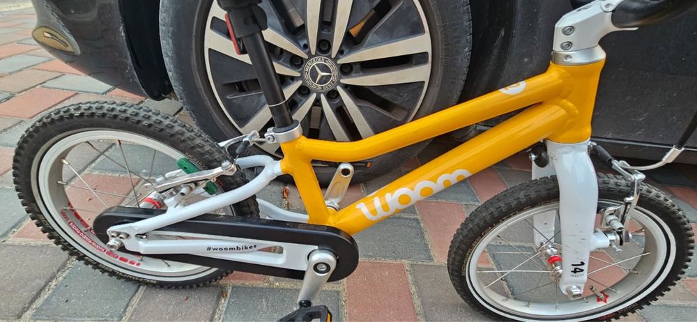 Woom2 looking for a new rider!bicicleta + casca Woom XS