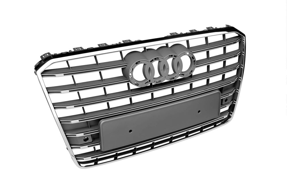 Предна броня Ауди С8 решетка Audi S8 4H matrix маска Д4 4.2 ротор