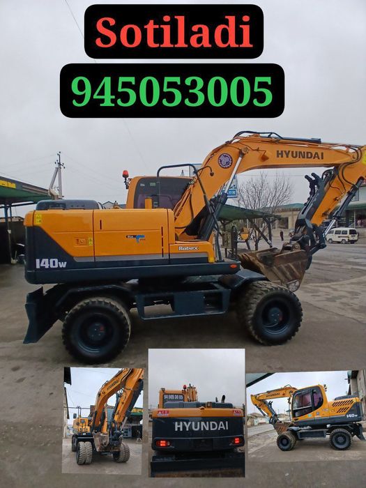 Excavator 140w hyundai