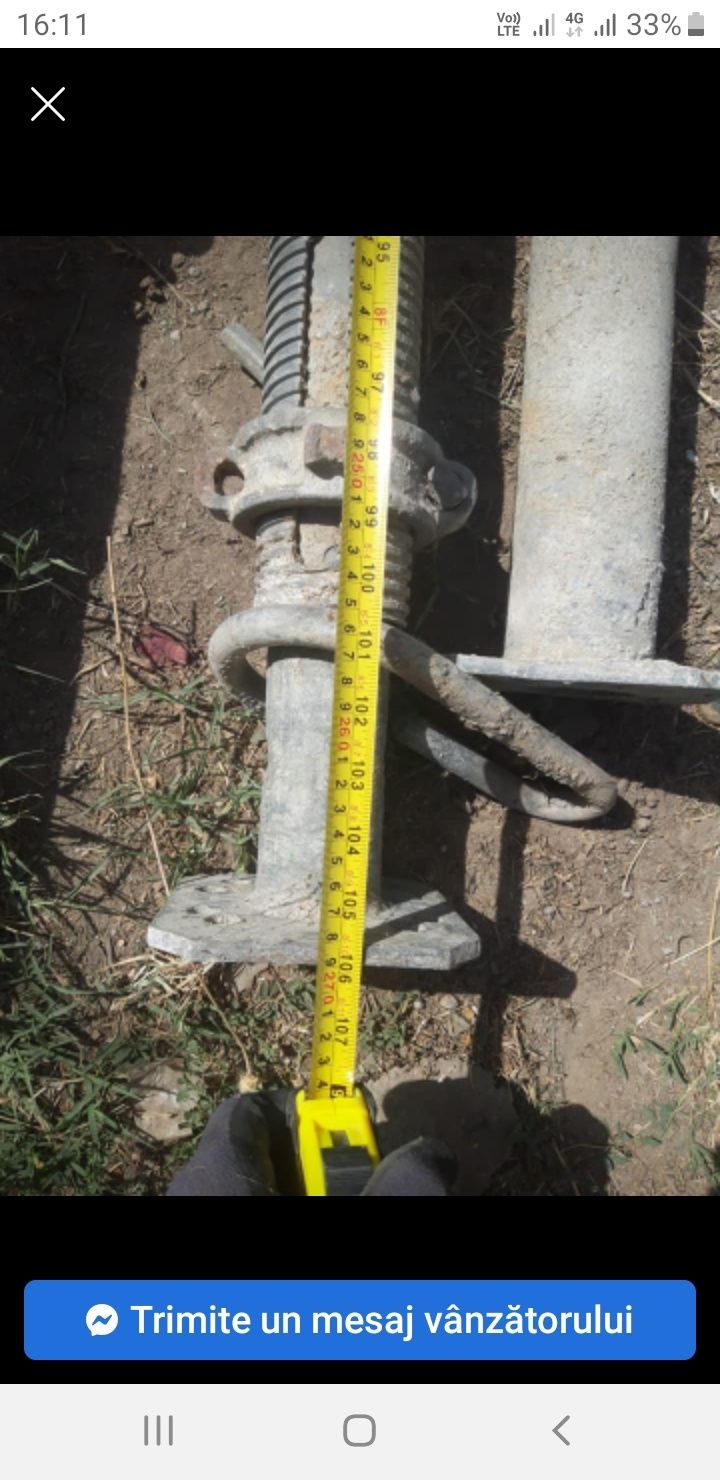 Popi metalici galvanizați