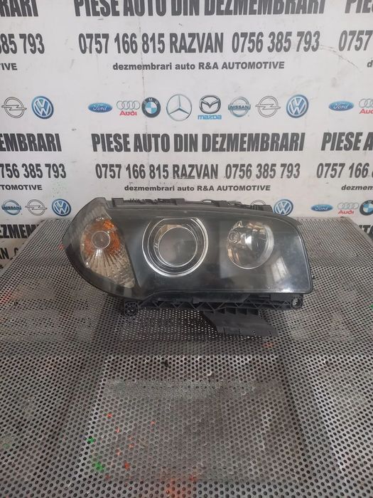 Far Dreapta Xenon Complet Bmw X3 E83 An 2004-2005-2006-2007-2008-2009-2010 Volan Stanga Europa Cod