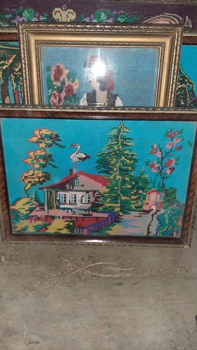 tablouri cusute manual