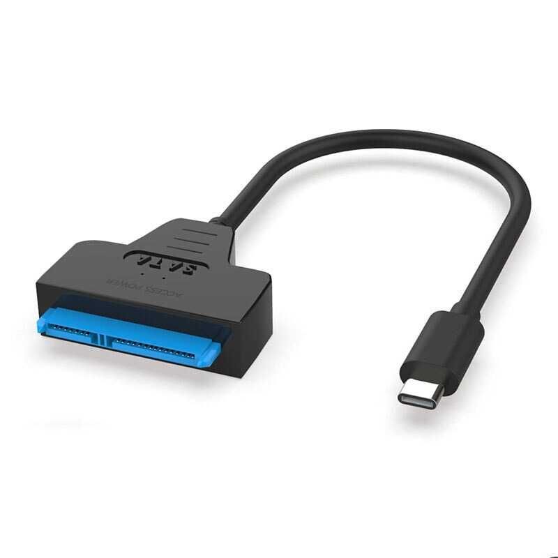 USB C към SATA Адаптер – Type C to SATA III кабел за връзка към HDD
