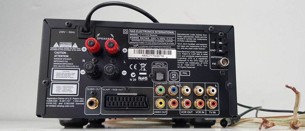 NAD C 717 amplificator DVD receiver muzica filme performant mini