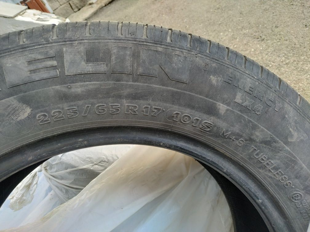 Резина Michelin 225/65 R17 M+S