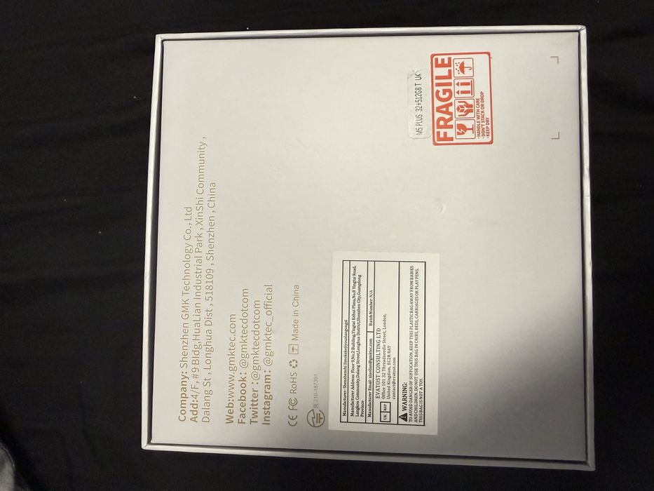 Mini PC GMKtec M5 PLUS AMD Ryzen 7 5825U 16GB RAM + 512GB WIN 11 Pro