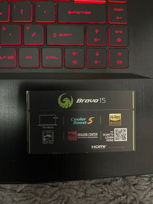 Vand sau Schimb Laptop Gaming MSI bravo 15!