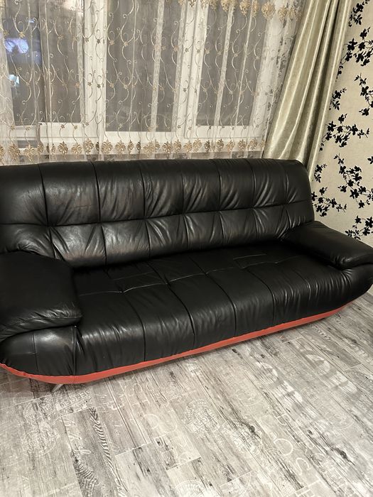 Set 2 canapele piele naturala