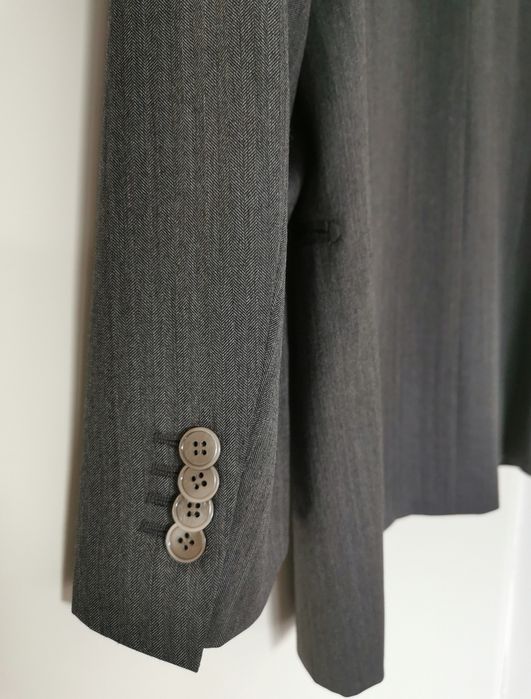 Sacou Suitsupply 48 Pure Wool