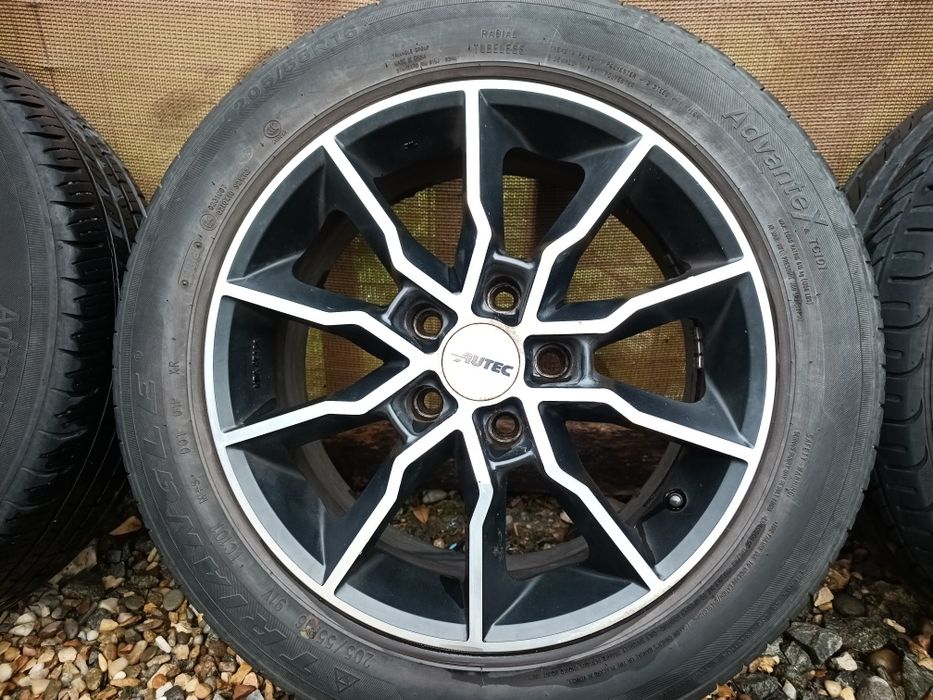 Genti Audi A4 , cu cauciucuri de vară, 205/55 R16