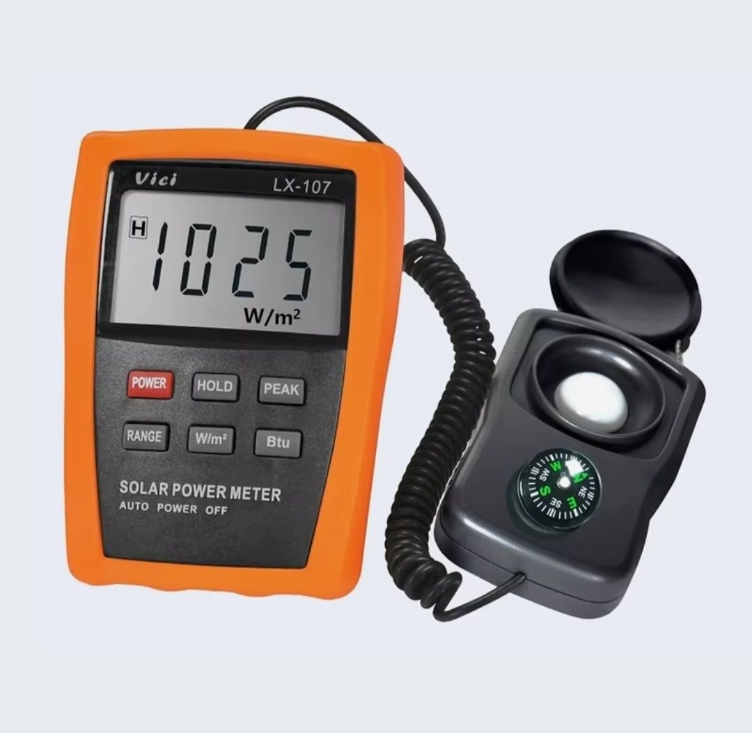 "Solar power meter"