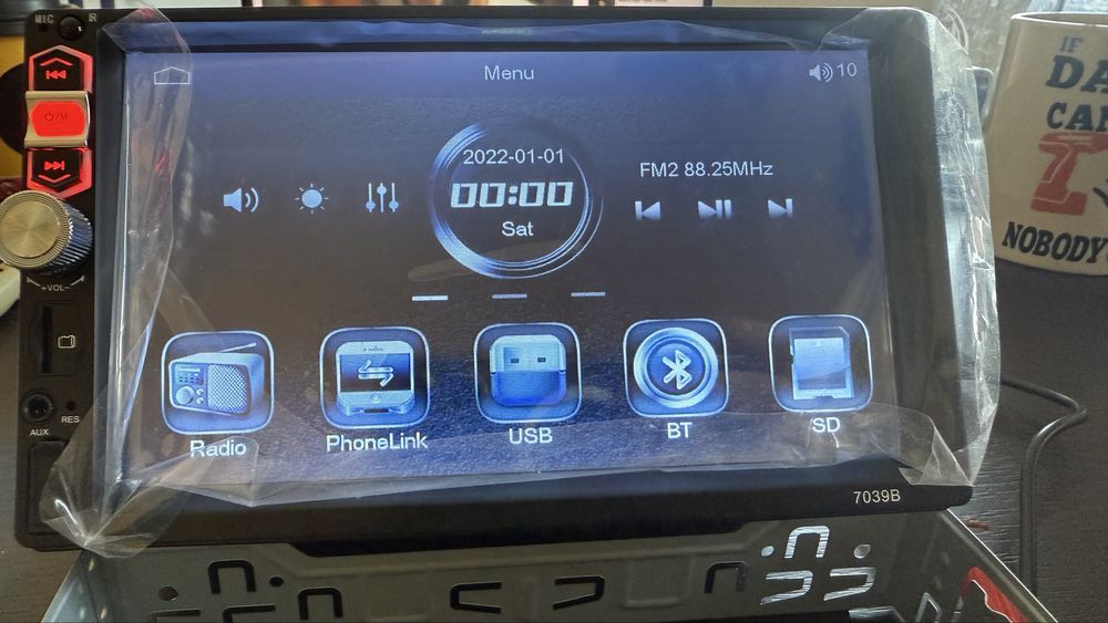 Radio auto cu bluetooth