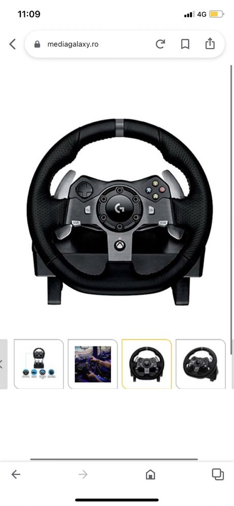 Volan si pedale gaming LOGITECH Driving Force G920 (PC/Xbox One)