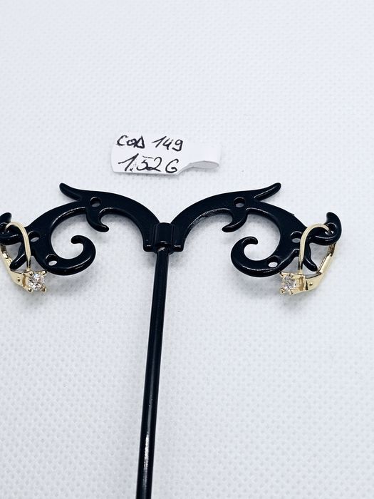 Vand cercei din aur 14 k 1.52 g cod 149