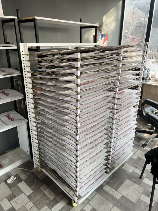 Станок для печати шелкографи + сушка + мойка