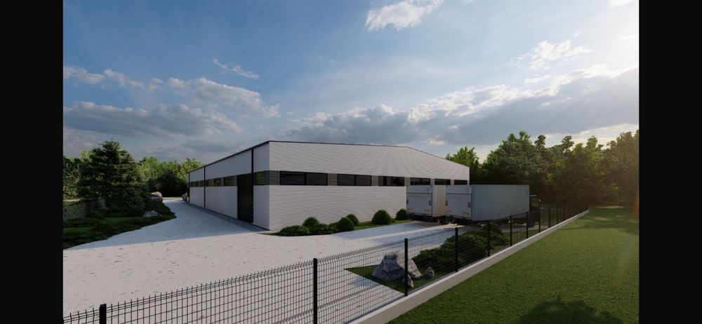 Vand hala industriala nou construita 1400mp